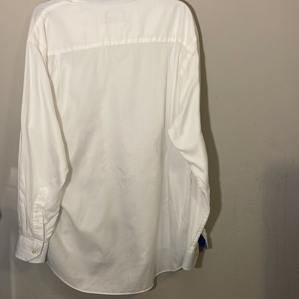 Nautica men’s classic fit ocean washed button down shirt size 16.5 - Picture 6 of 6